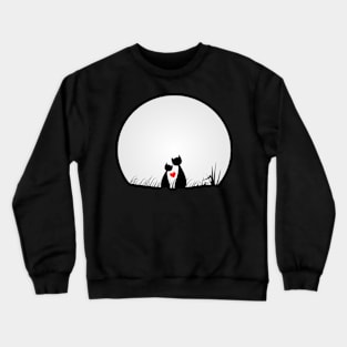 Cats love Crewneck Sweatshirt